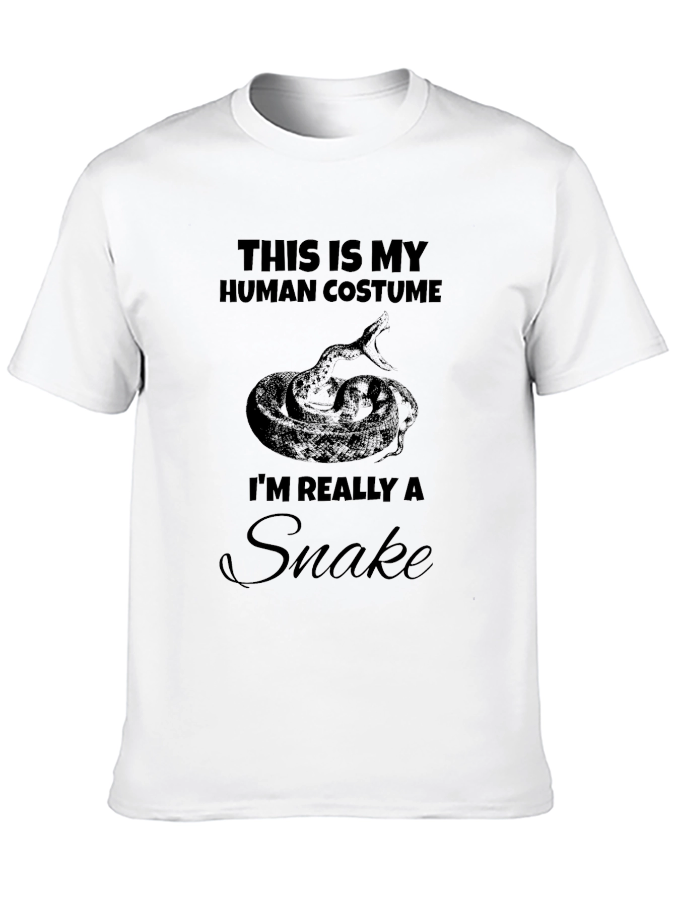 Human Costume Snake T-Shirt