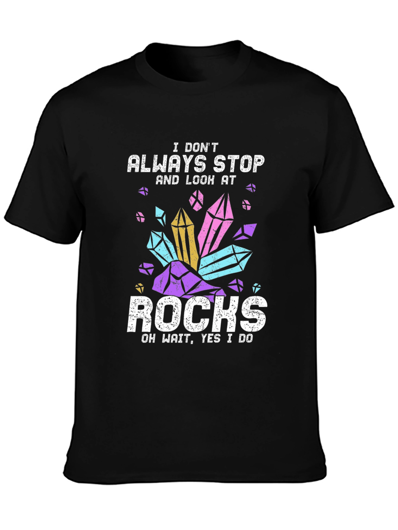 I Dont Always Stop and Look at Rocks T-Shirt