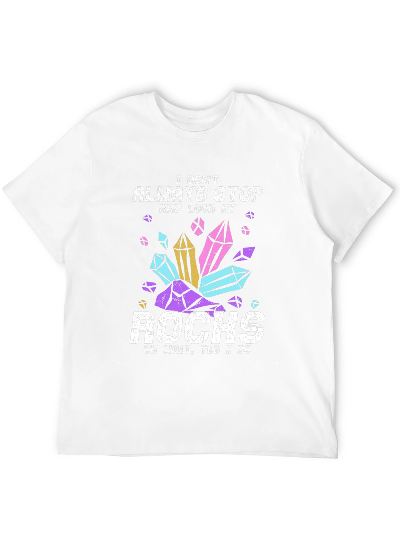 I Dont Always Stop and Look at Rocks T-Shirt