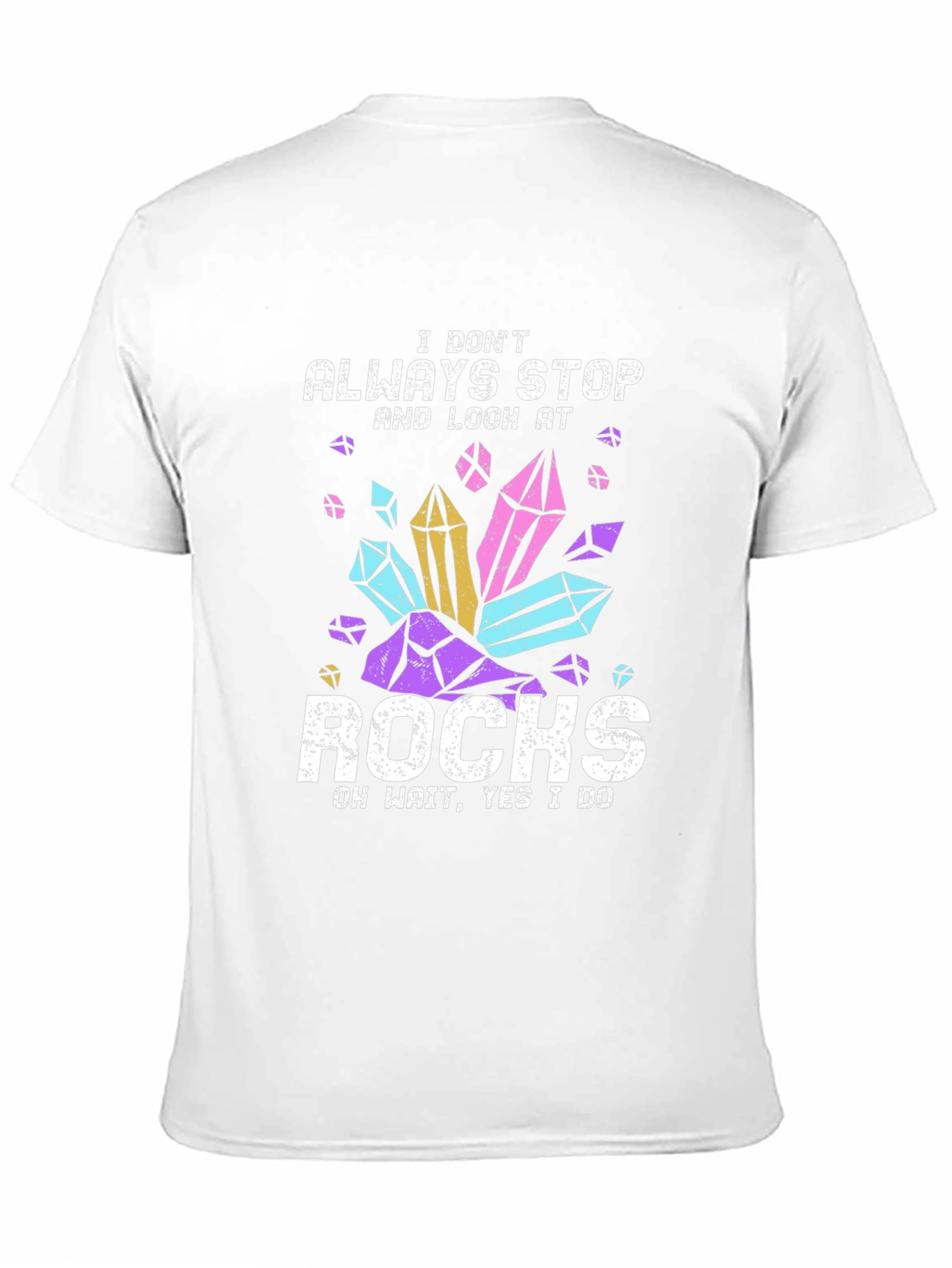 I Dont Always Stop and Look at Rocks T-Shirt