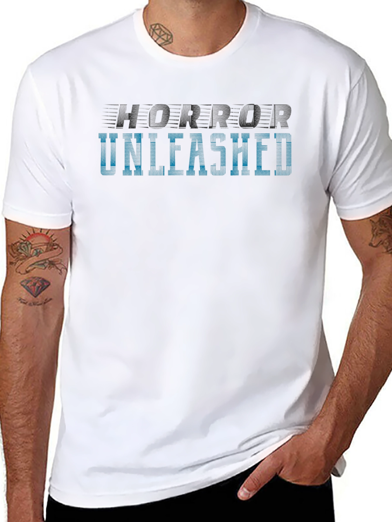 Horror Unleashed Graphic Tee - Black T-Shirt
