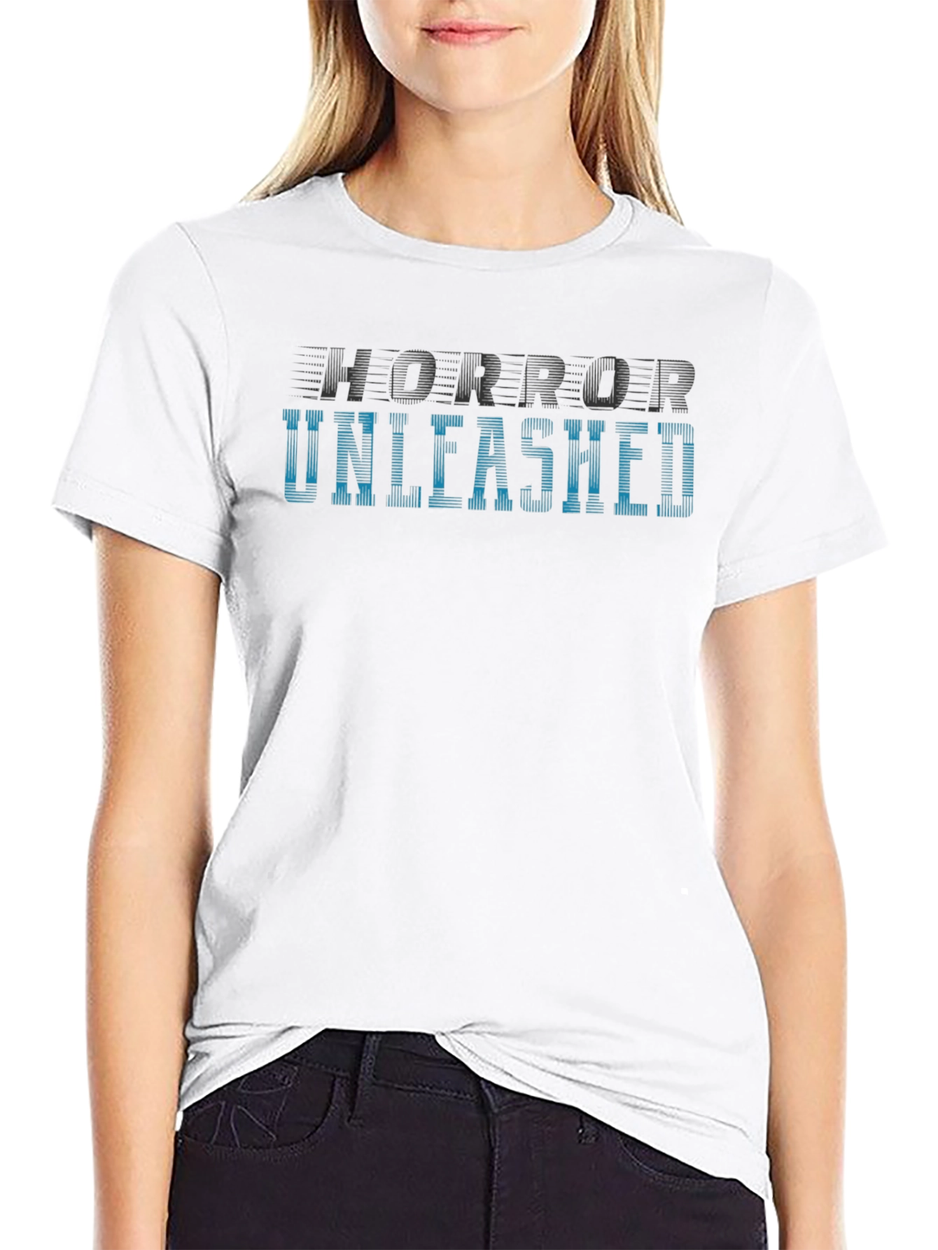 Horror Unleashed Graphic Tee - Black T-Shirt