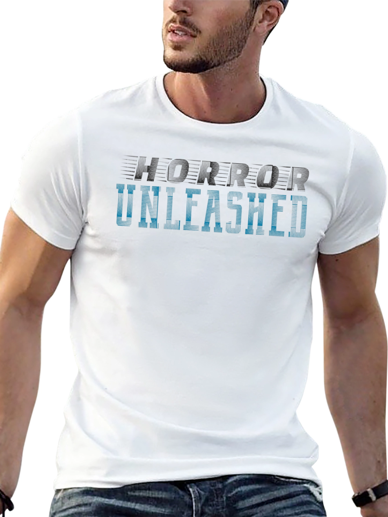 Horror Unleashed Graphic Tee - Black T-Shirt