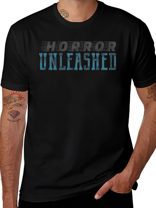 Horror Unleashed Graphic Tee - Black T-Shirt