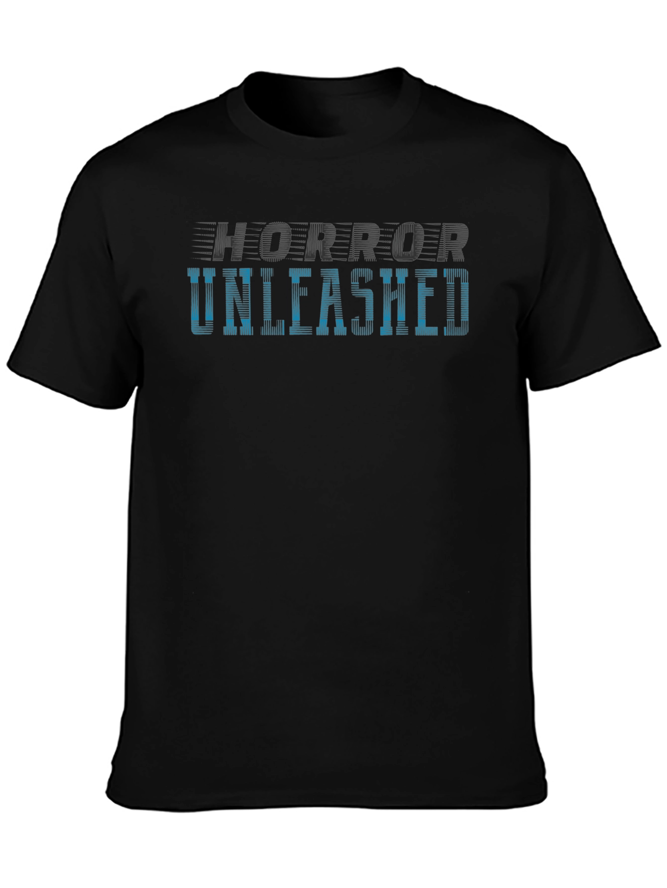 Horror Unleashed Graphic Tee - Black T-Shirt