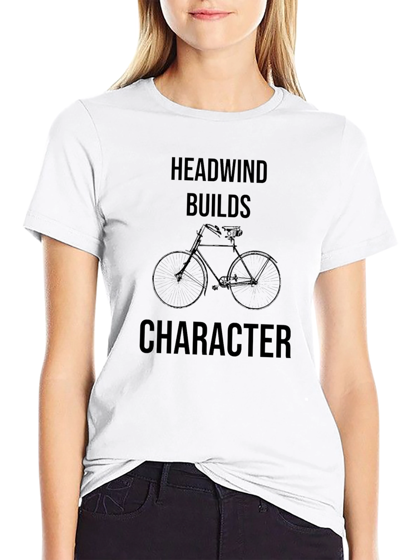 Headwind Builds Character Black T-Shirt