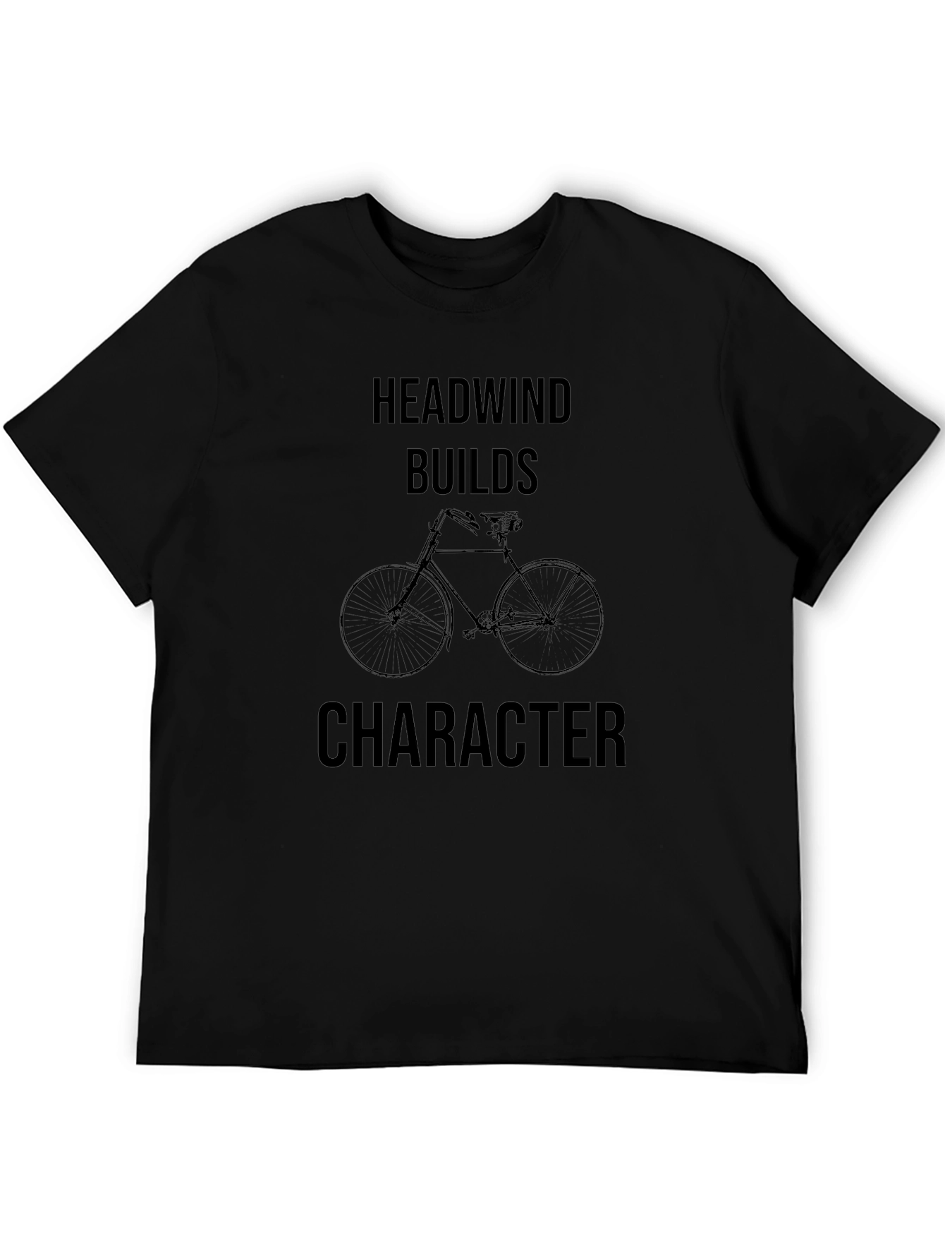 Headwind Builds Character Black T-Shirt