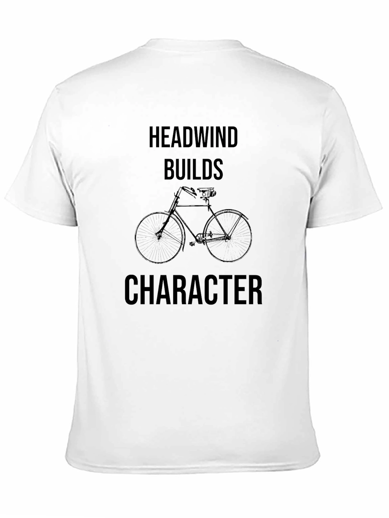Headwind Builds Character Black T-Shirt