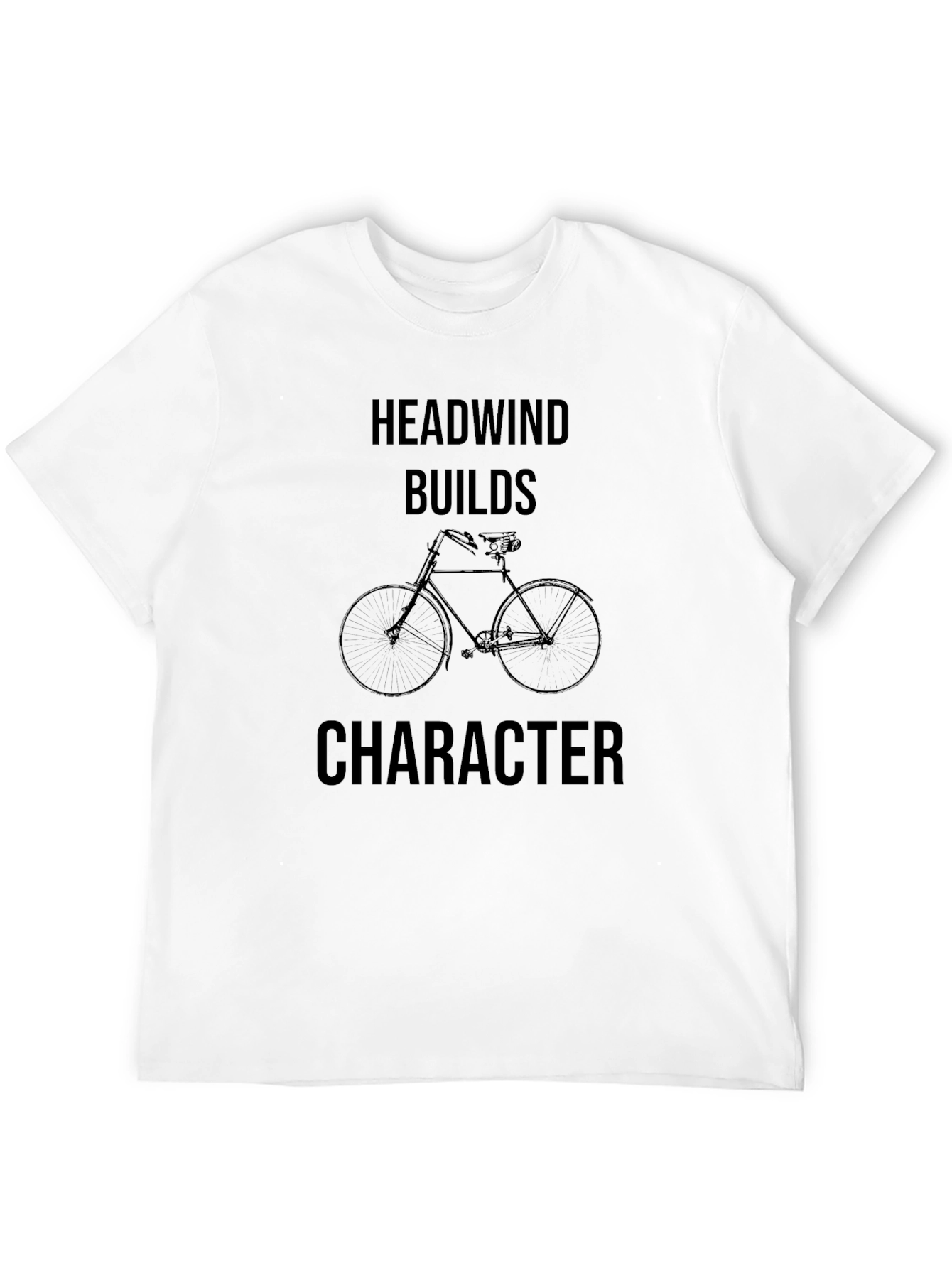 Headwind Builds Character Black T-Shirt