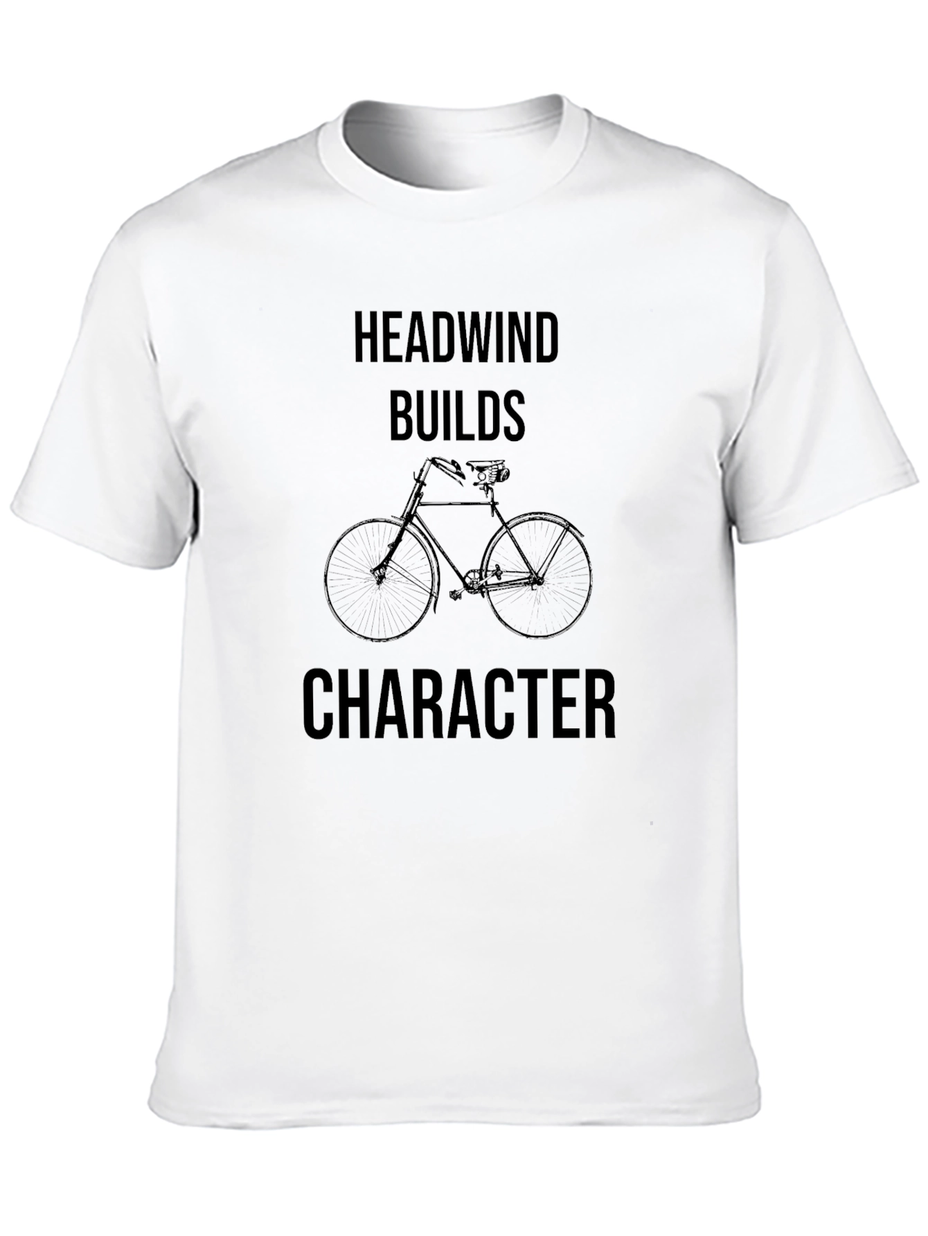 Headwind Builds Character Black T-Shirt