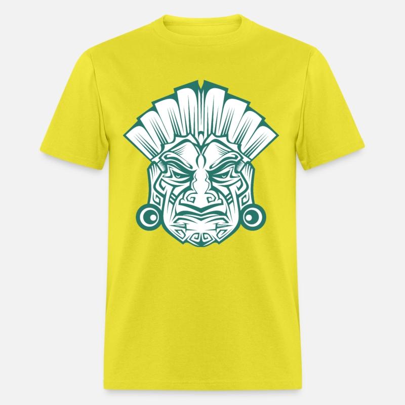 Ancient Mythical Portrait Amerindian Warrior