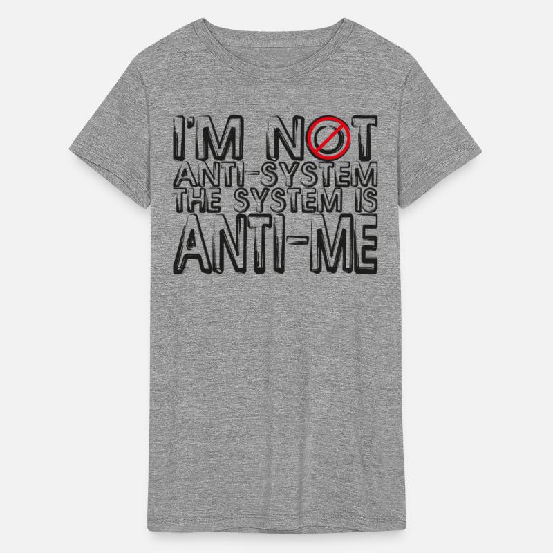 Anti-System Rebel Against the System Statement Art