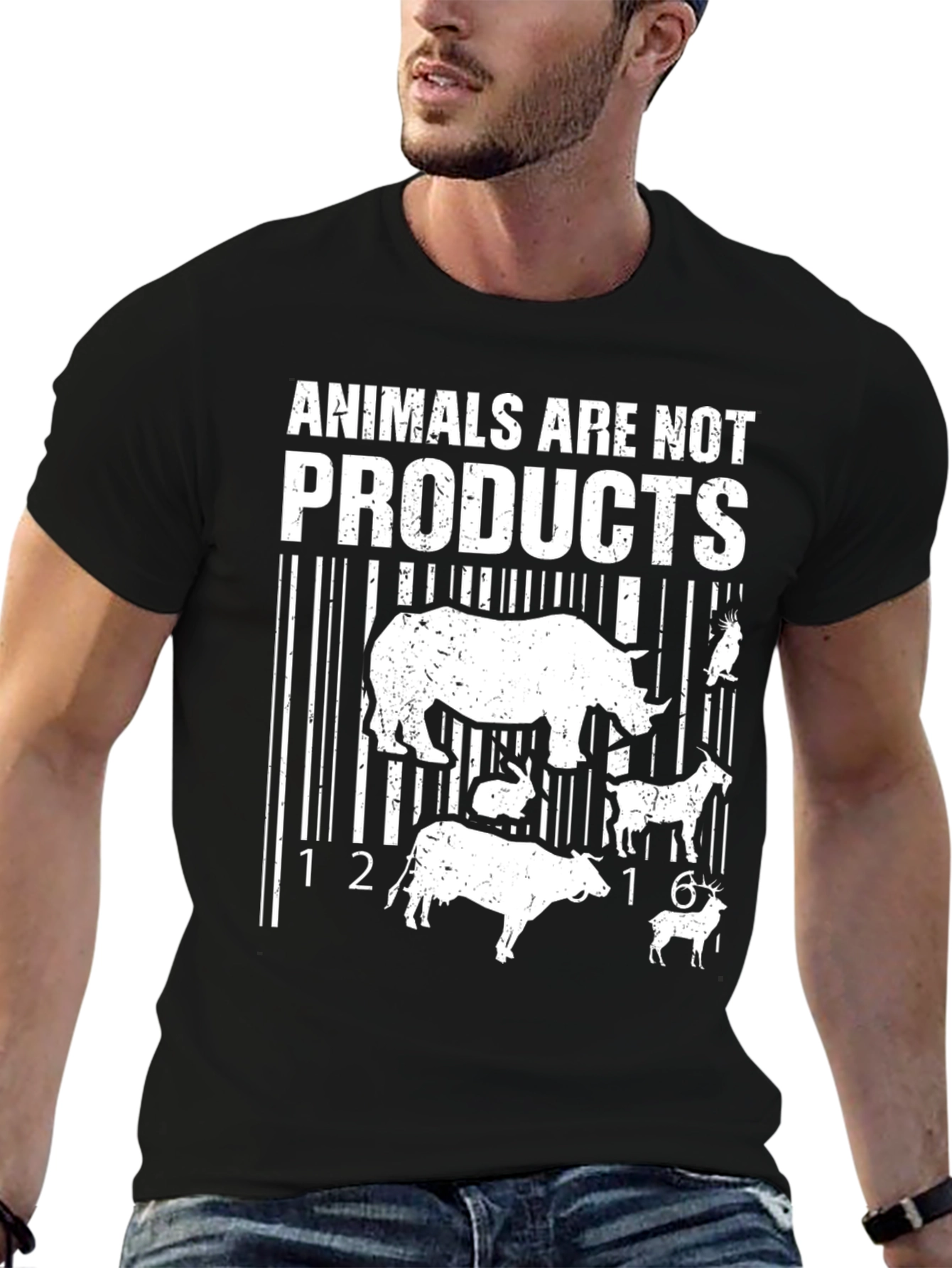 Animals Are Not Products Graphic Tee - Vegan Activism