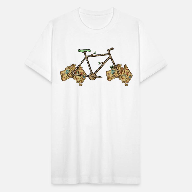 Australian Bike, Australian Map, Aussie Bicycle