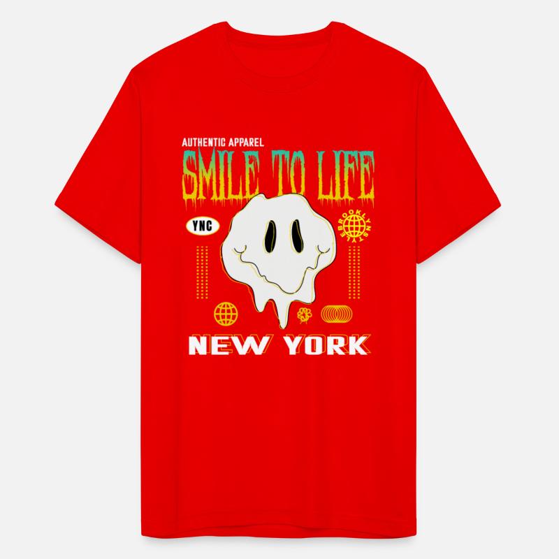 Authentic apparel Smile to life NYC Brooklyn