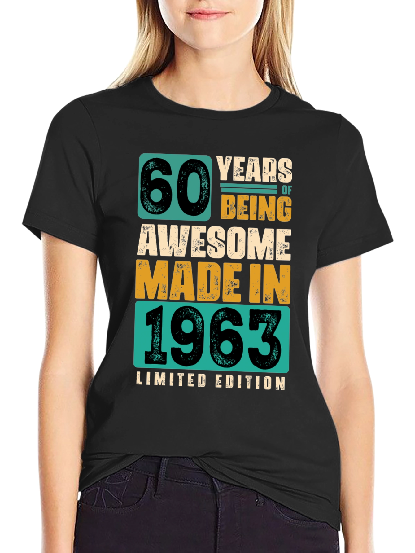 60 Years Awesome 1963 Limited Edition T-Shirt