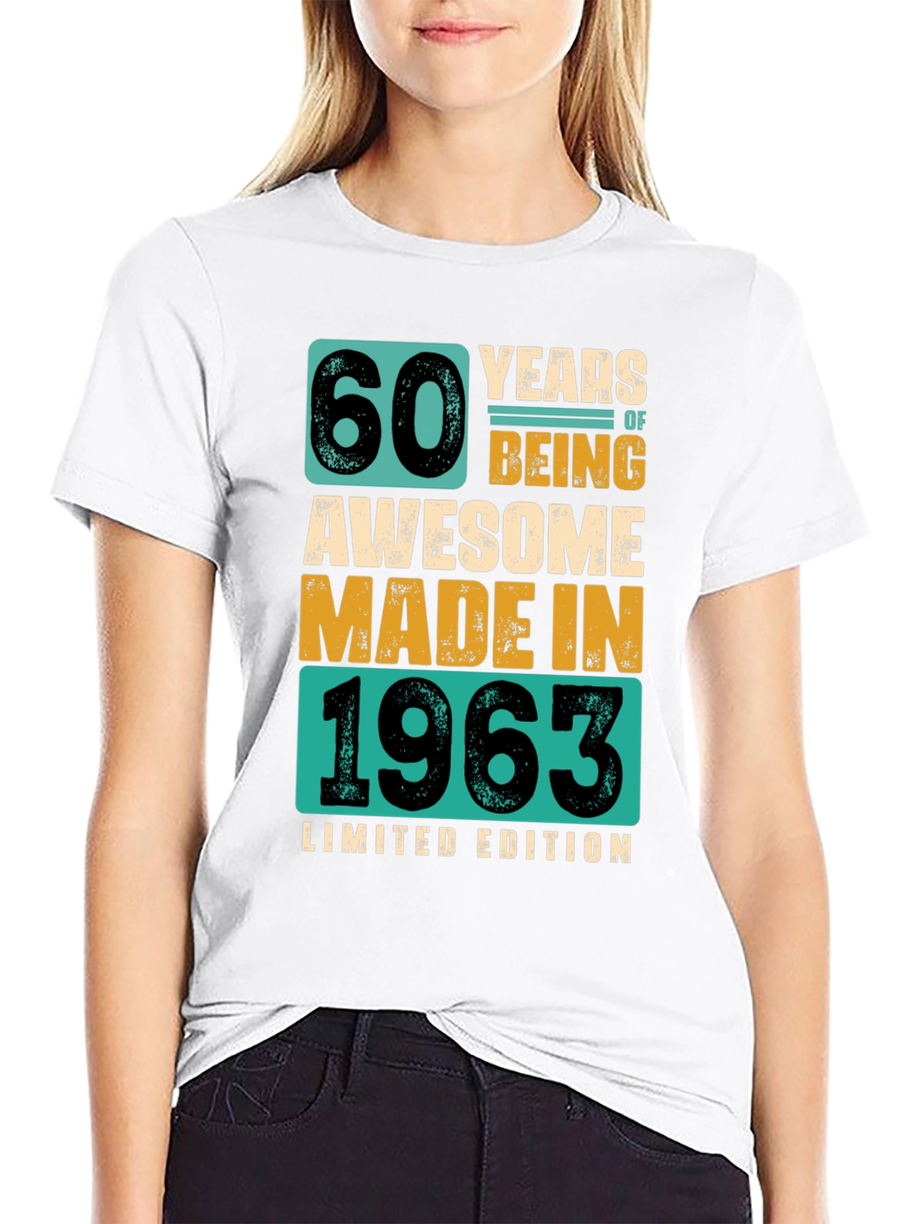 60 Years Awesome 1963 Limited Edition T-Shirt