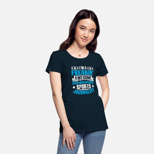 Awesome Sports Journalist – Funny Reporter Shirt