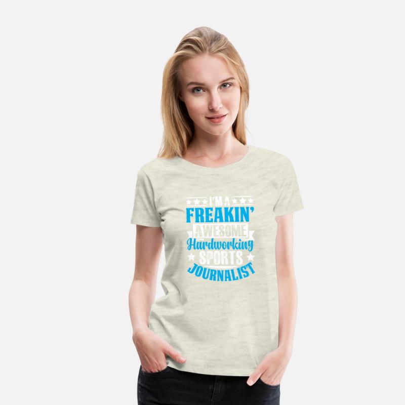 Awesome Sports Journalist – Funny Reporter Shirt