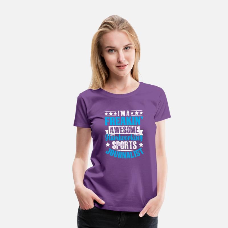 Awesome Sports Journalist – Funny Reporter Shirt