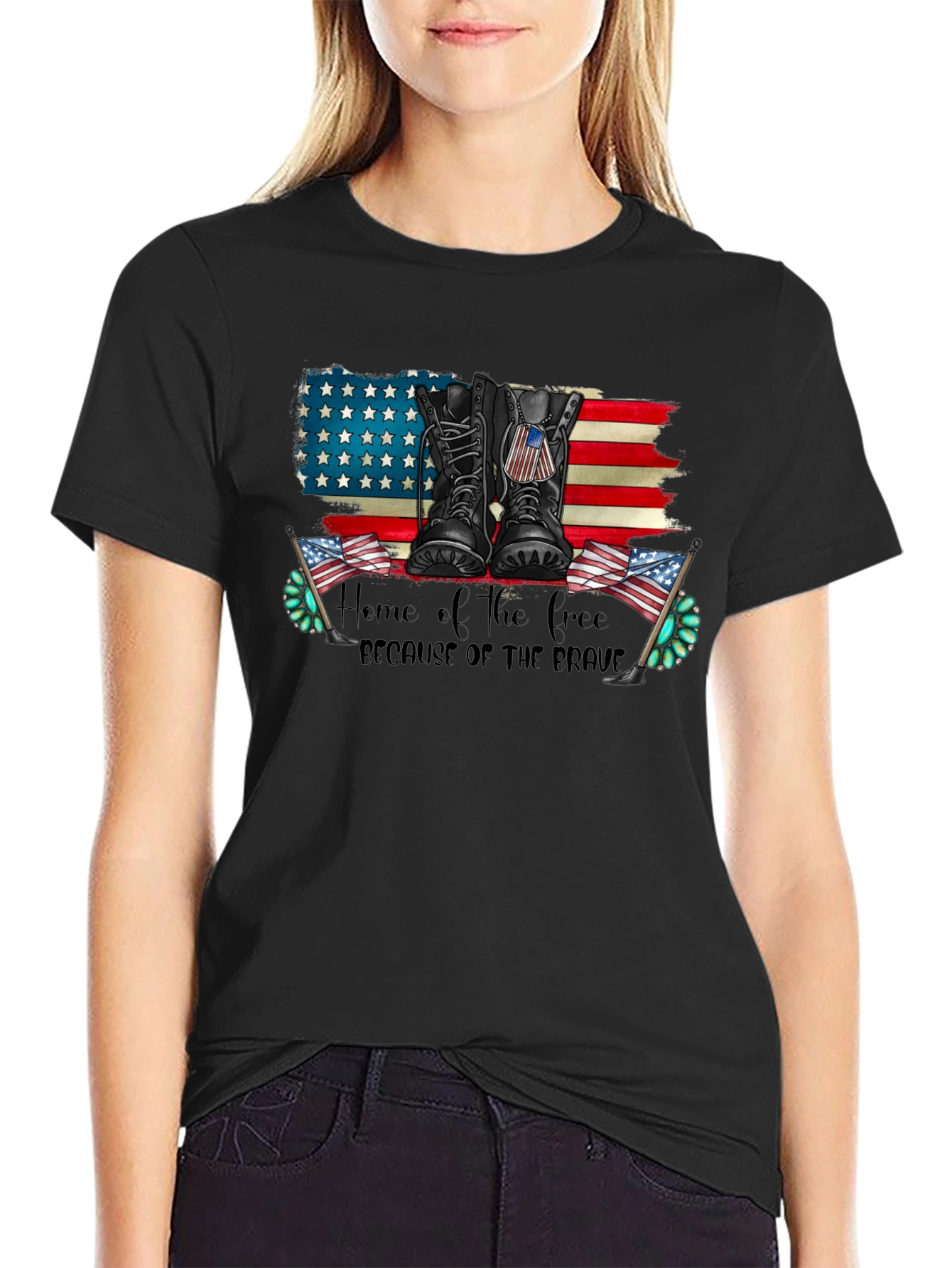 Home of the Free Graphic Tee