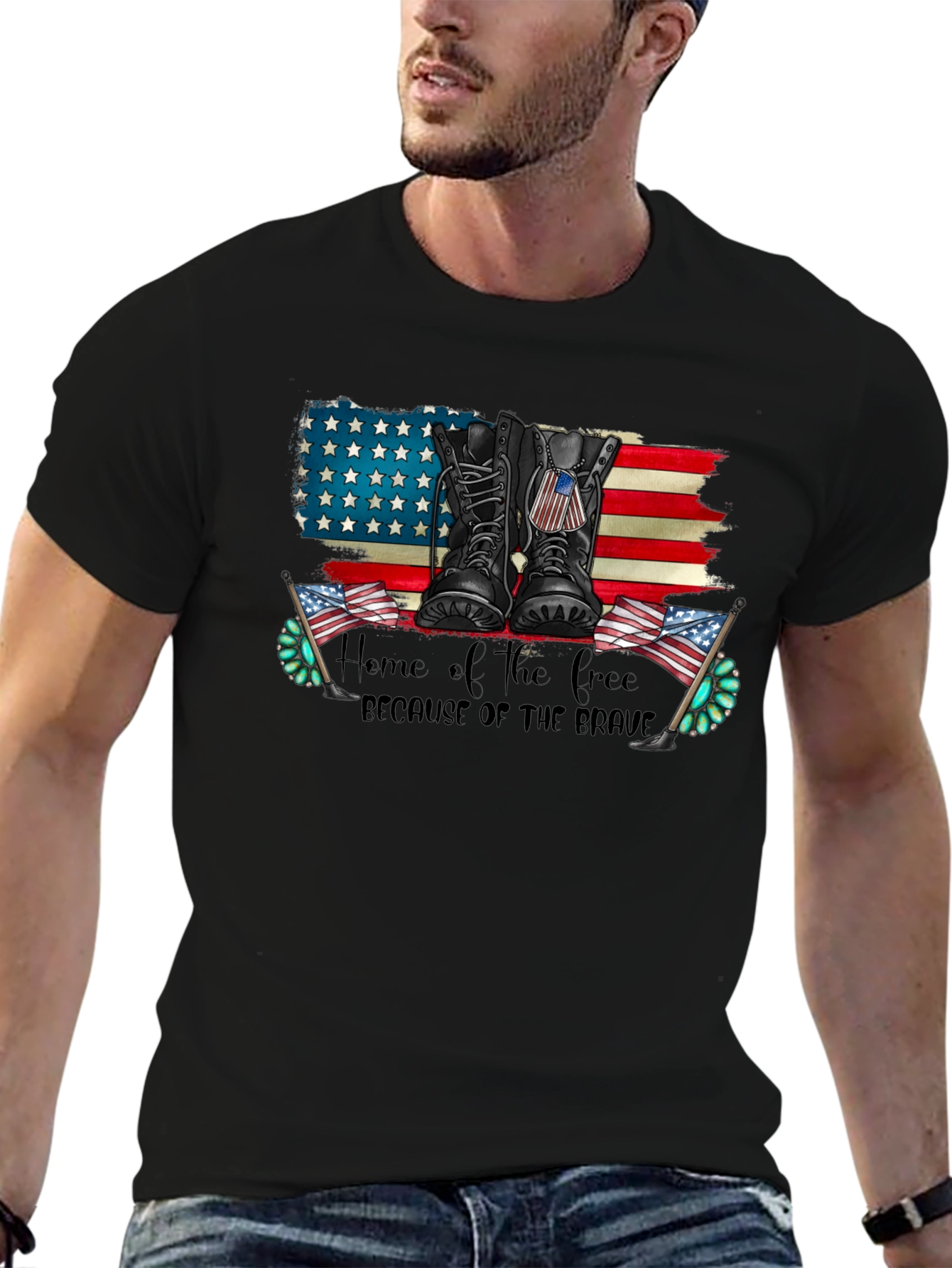Home of the Free Graphic Tee