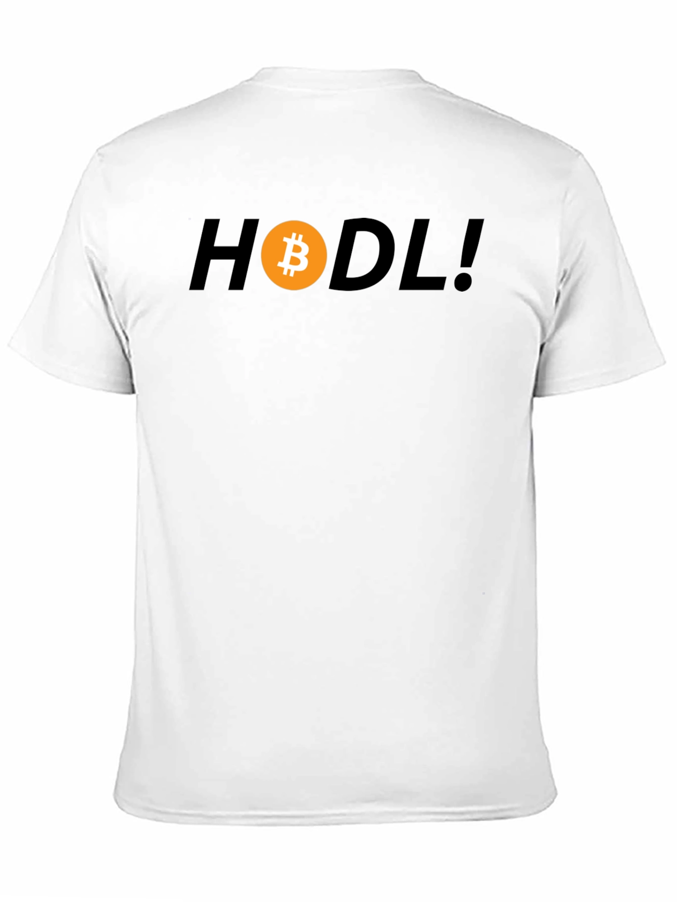 HODL Bitcoin Crypto T-Shirt - Black