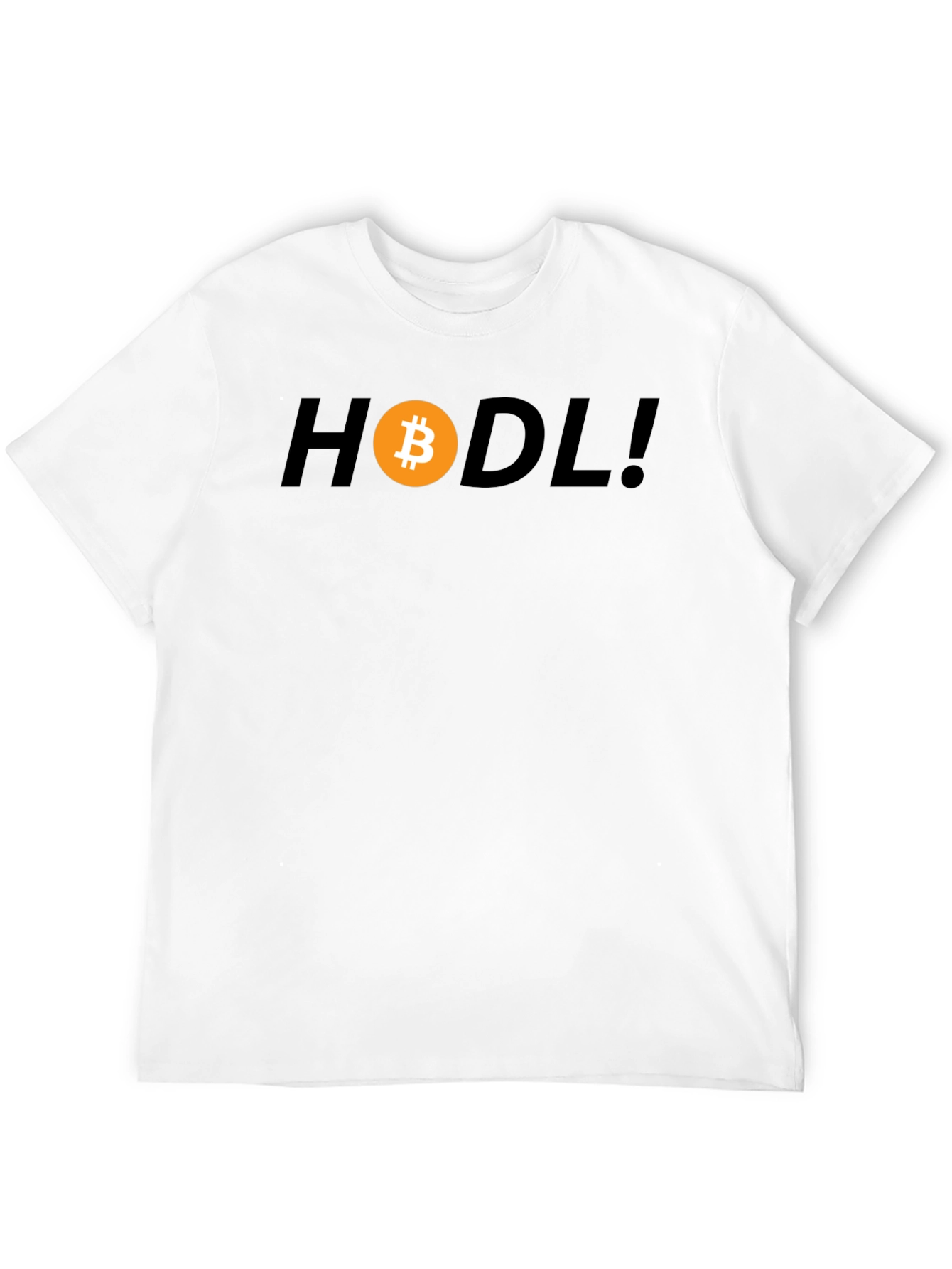 HODL Bitcoin Crypto T-Shirt - Black