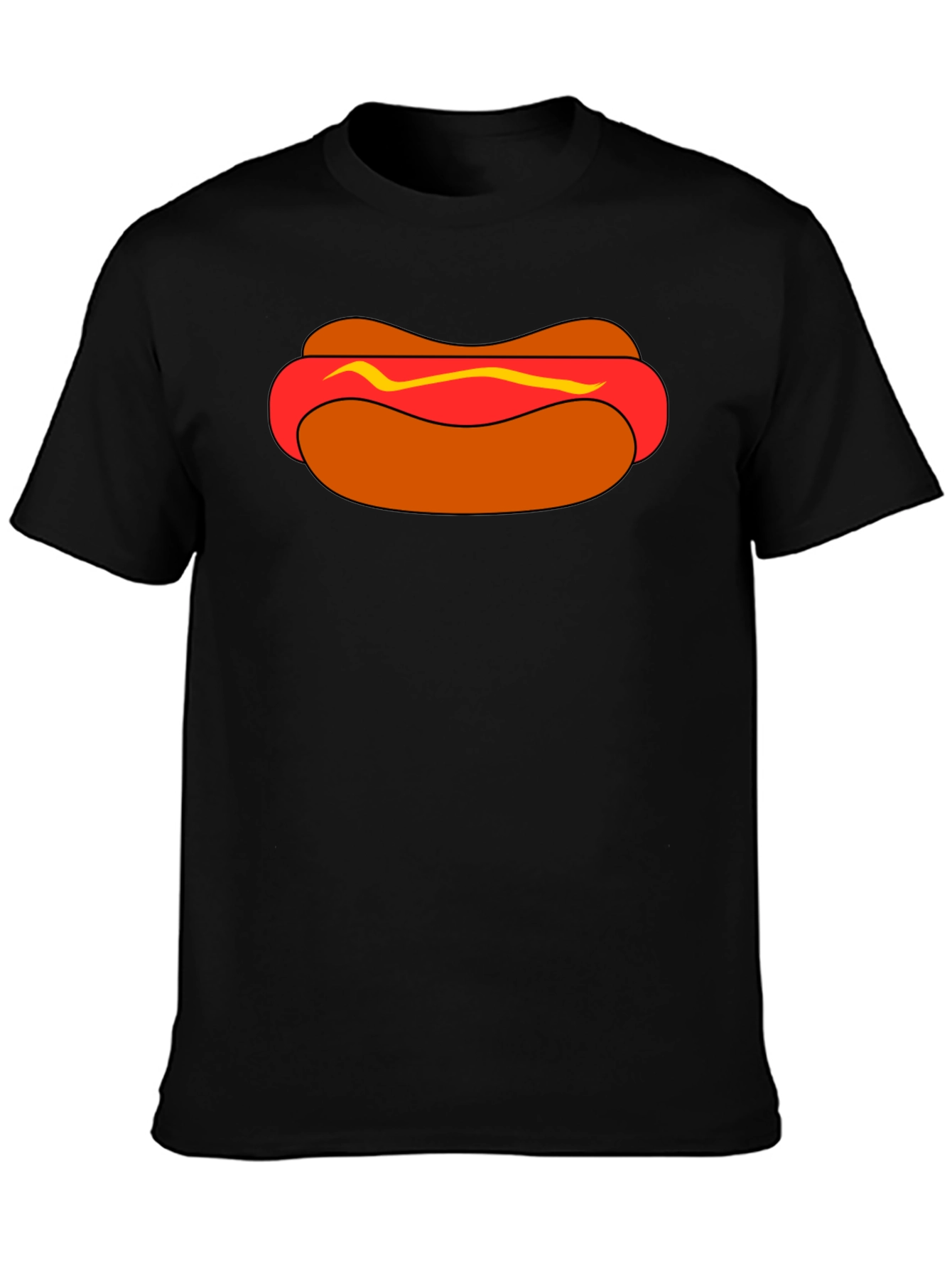 Hot Dog Graphic Tee - Funny Casual T-Shirt