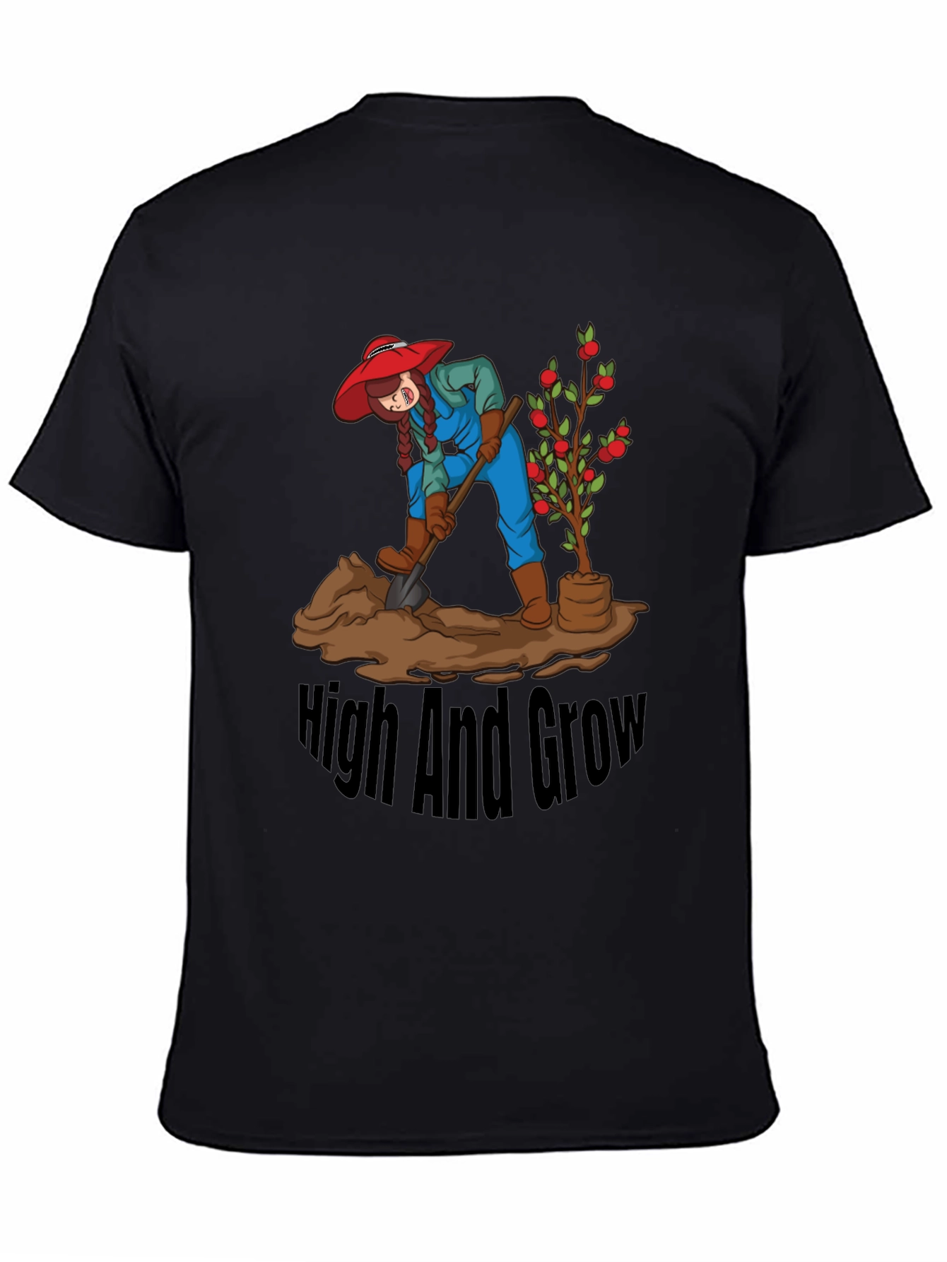 High And Grow Graphic T-Shirt