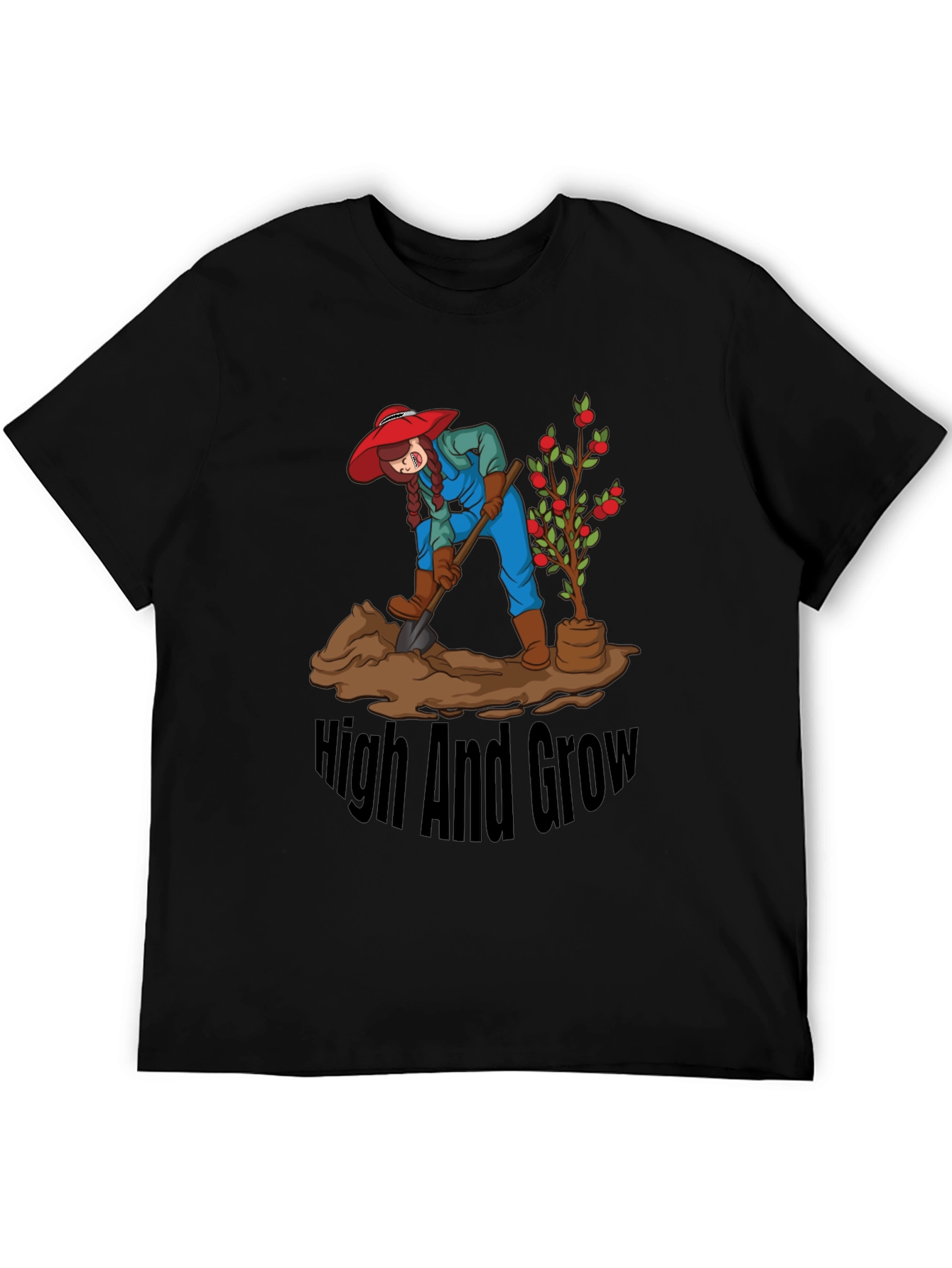 High And Grow Graphic T-Shirt