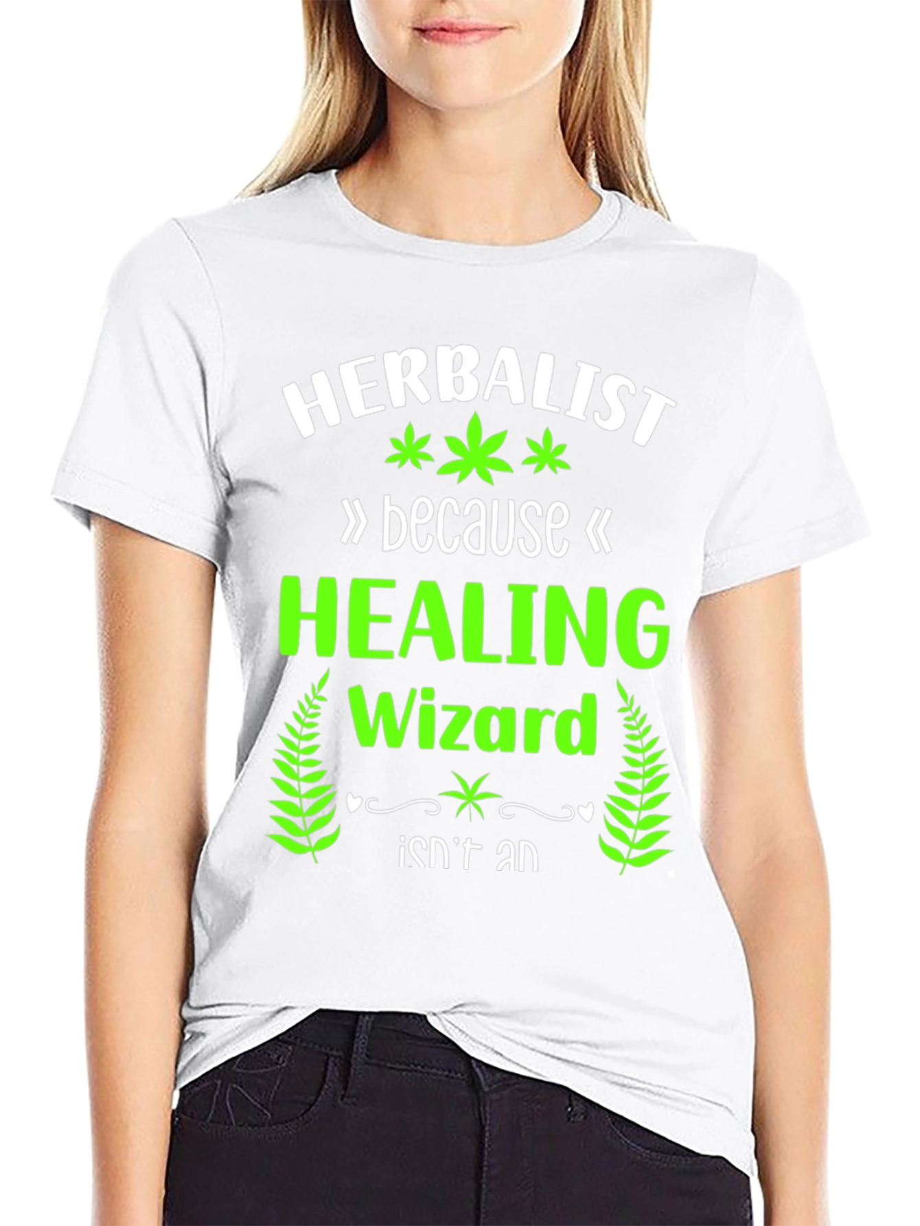 Herbalist Healing Wizard Graphic T-Shirt