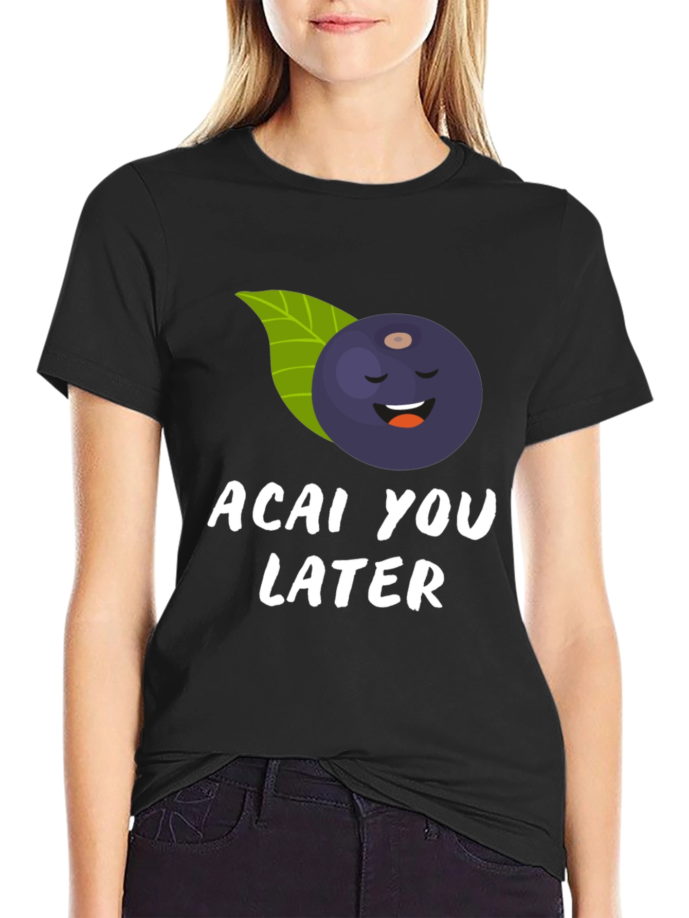 Acai You Later Funny Graphic Tee