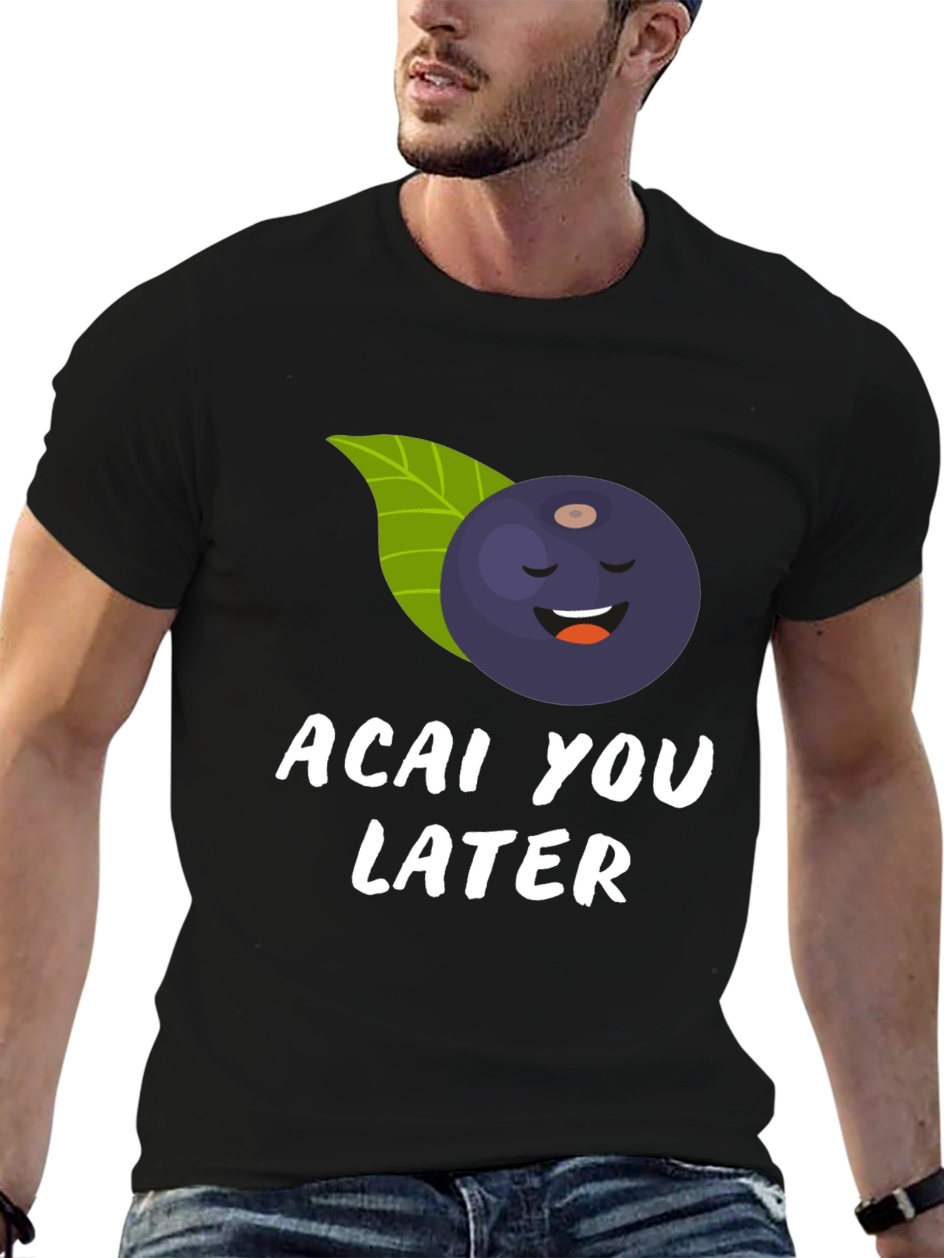 Acai You Later Funny Graphic Tee