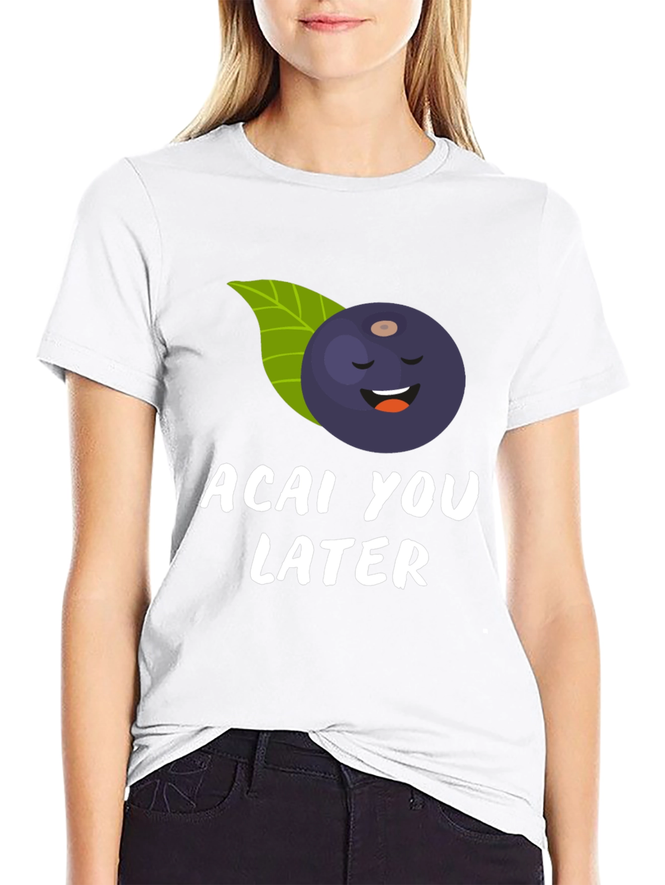 Acai You Later Funny Graphic Tee