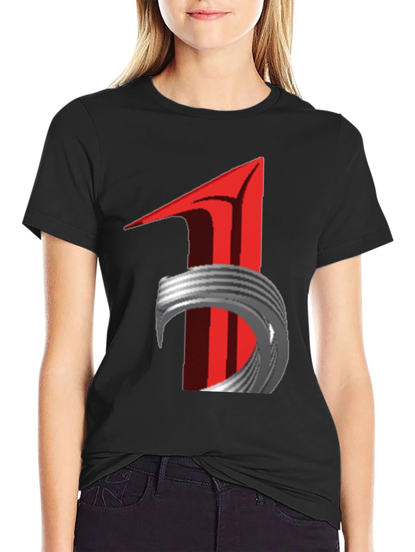 Abstract Graphic Print T-Shirt - Modern Streetwear