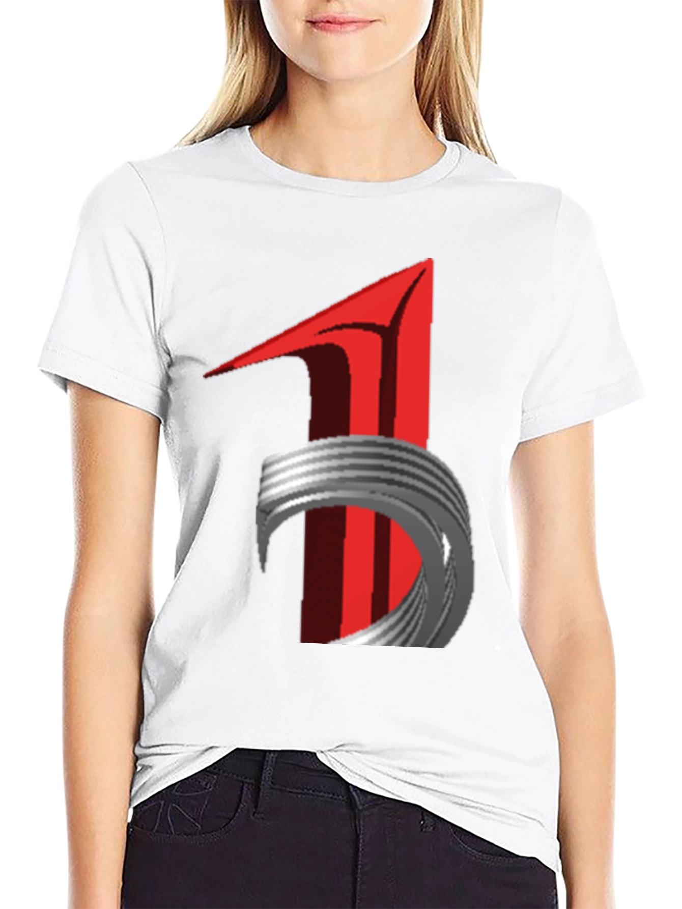 Abstract Graphic Print T-Shirt - Modern Streetwear