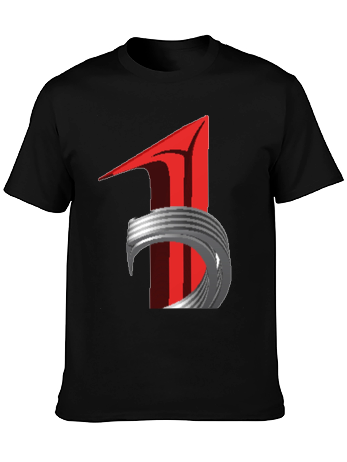 Abstract Graphic Print T-Shirt - Modern Streetwear