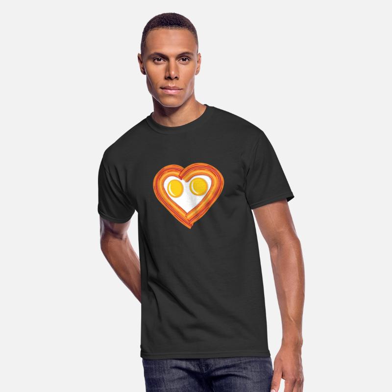 Bacon and Egg Heart for Bacon Eggs Lover