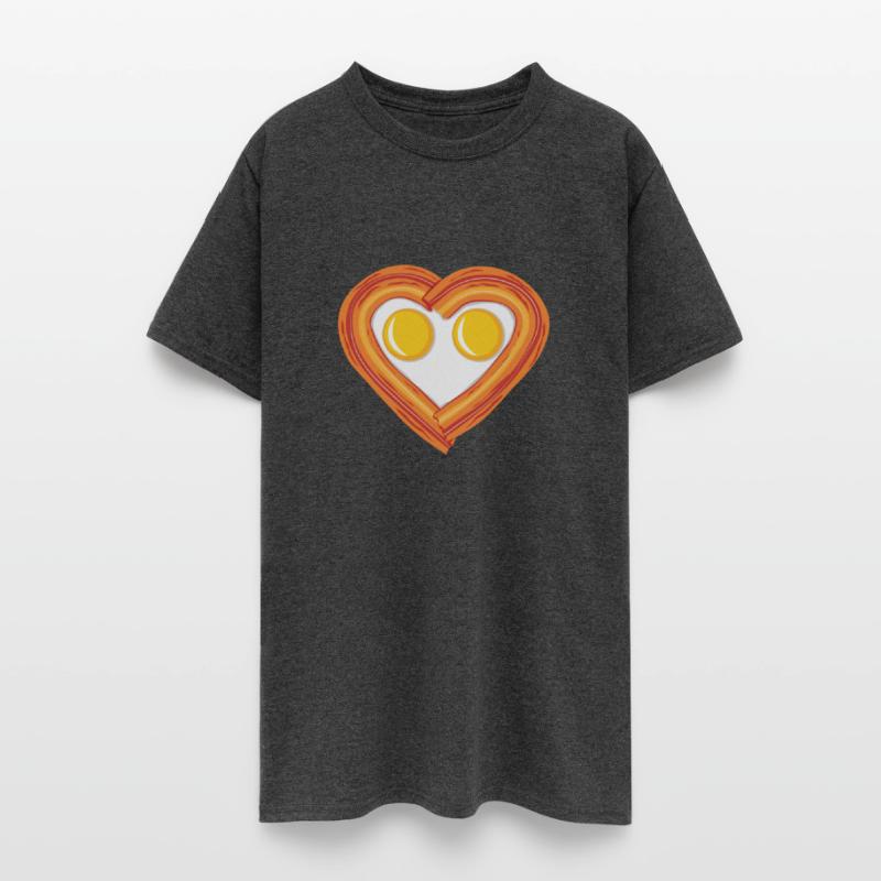 Bacon and Egg Heart for Bacon Eggs Lover
