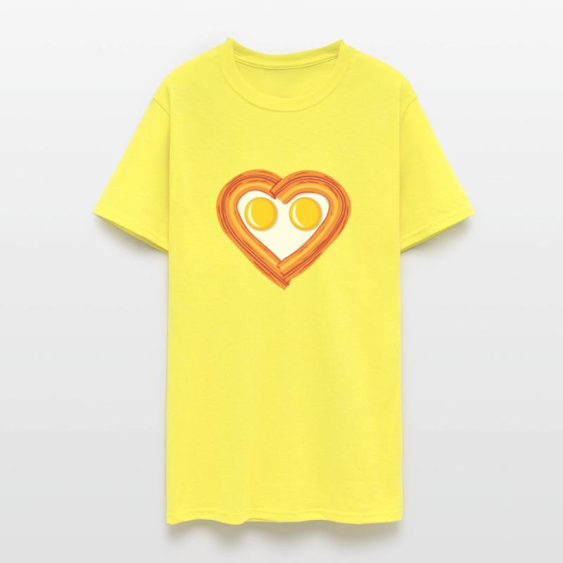 Bacon and Egg Heart for Bacon Eggs Lover