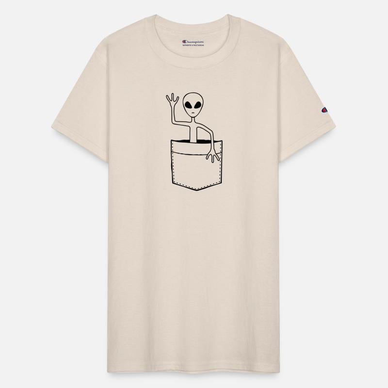 Bag Alien Waving Friendly