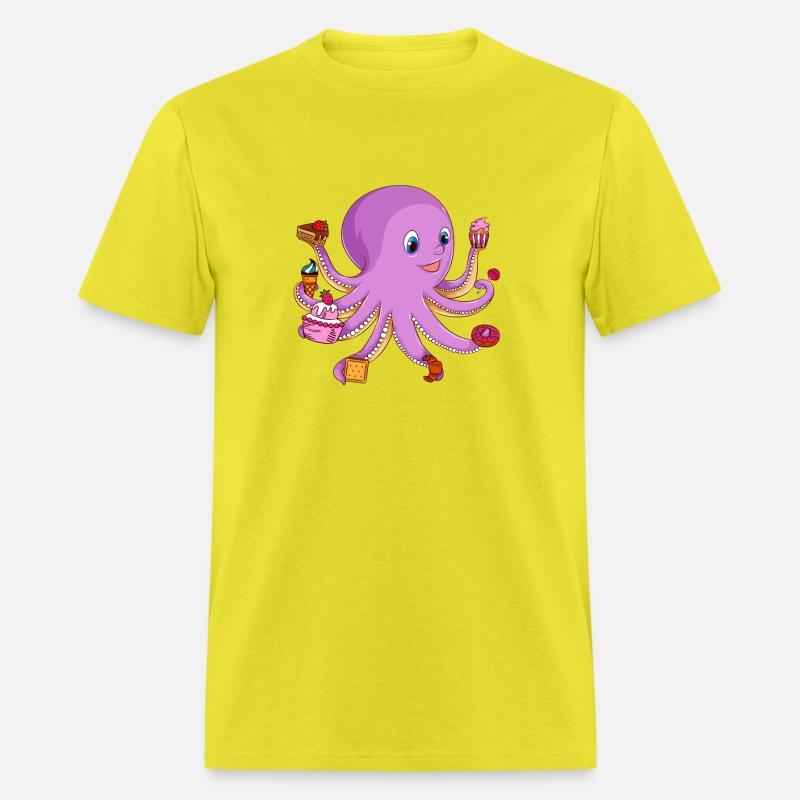 Baking Octopus With Desserts Animal