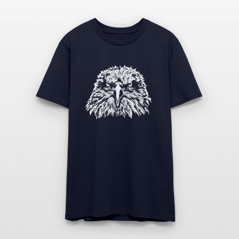 Bald Eagle Head Portrait Graphic