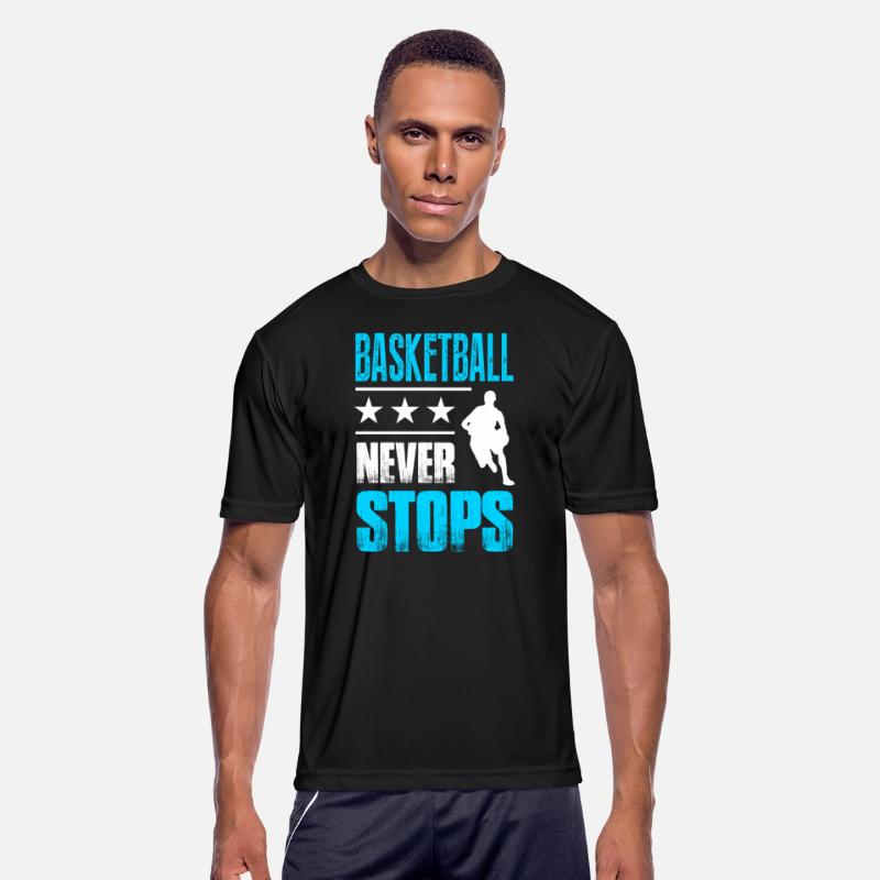 Basketball Player Basketball Never Stops