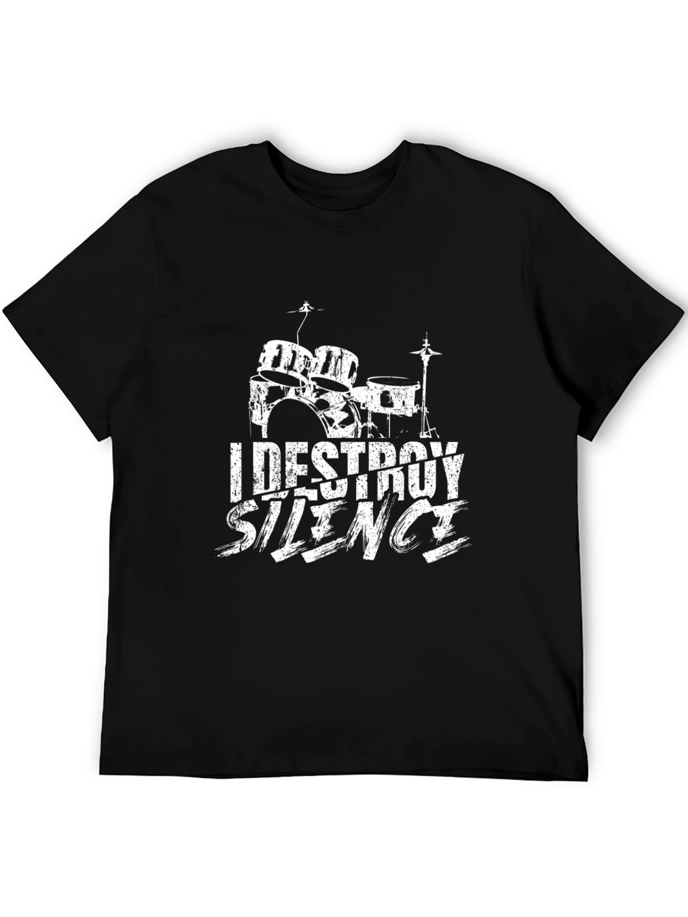 I Destroy Silence Drummer Tee