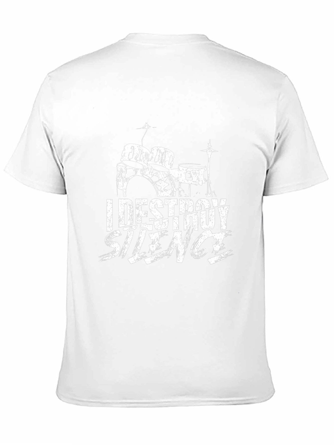I Destroy Silence Drummer Tee