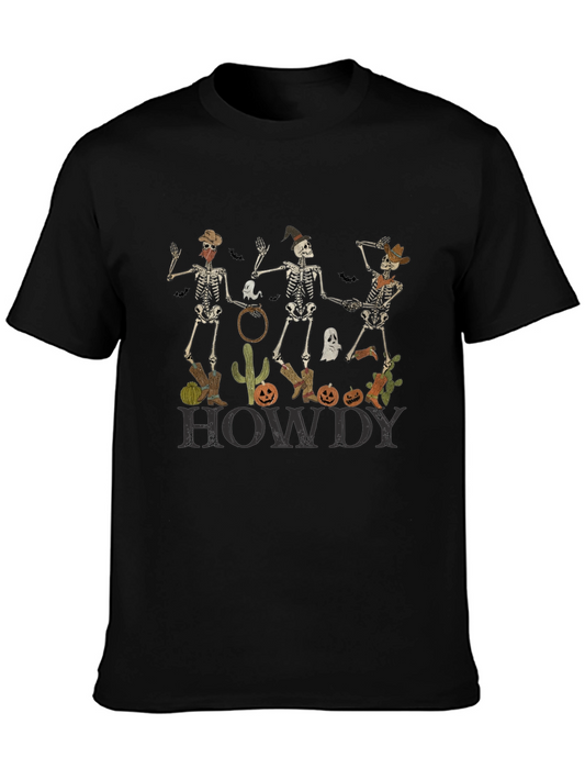 Howdy Skeleton Graphic Tee