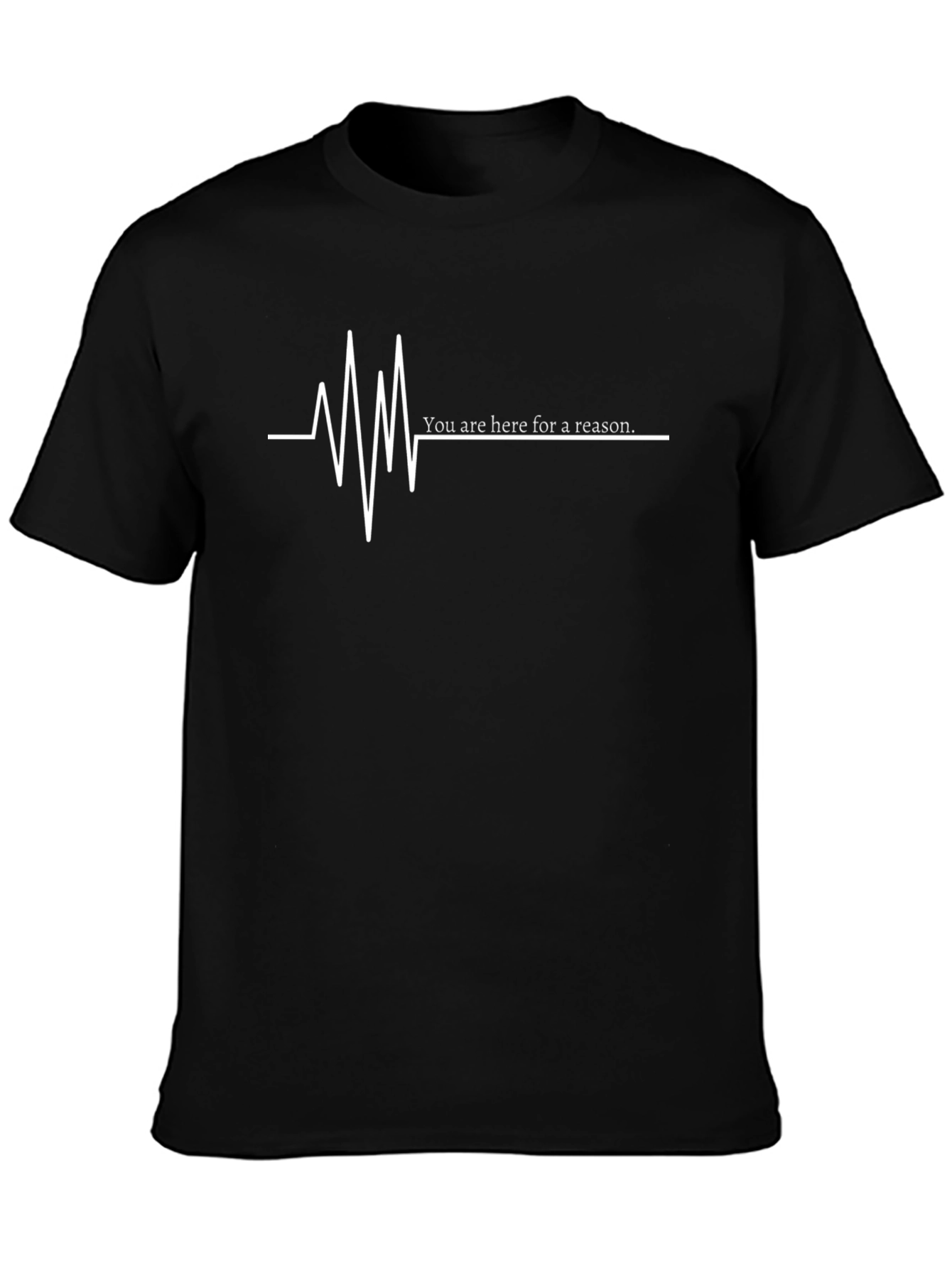 Heartbeat Life Reason Tee - Inspiring Graphic T-Shirt