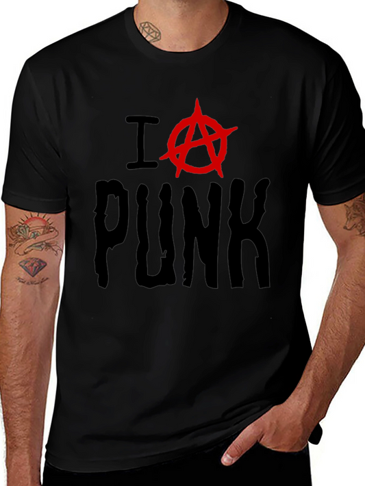 I Anarchy Punk Graphic T-Shirt